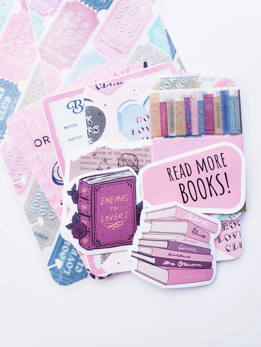 Book Lovers BookTok Bookish Planner Cover Set HP Mini, Skinny Mini or Personal